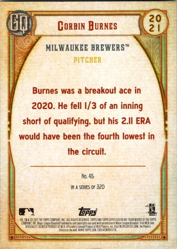 2021 Topps Gypsy Queen Baseball Base. -PICK YOUR CARD - Picture 63 of 390