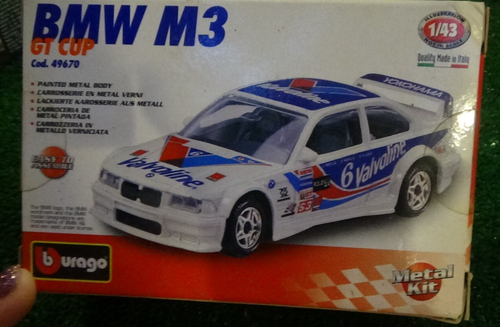 bURAGO BMW M3 GT CUP. METAL KIT. 49670 NEW - Picture 5 of 6