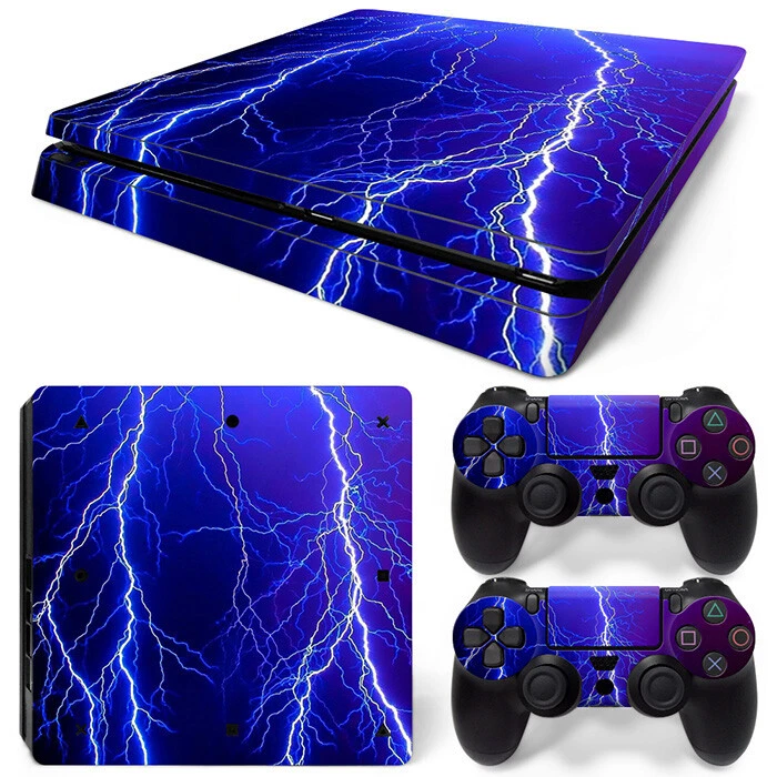 Adesivo skin per Sony PS4 Slim PlayStation 4 slim cover vinile decalcomania avvolgente nuovo - Immagine 2 di 4