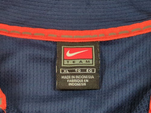 Virginia Cavaliers Shirt Mens XL Blue Polo Short Sleeve NCAA Football Nike - Picture 3 of 8