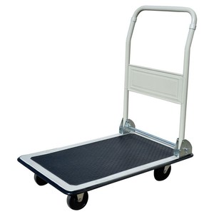 lbs wheeled folding capacity platform truck steel cart pro series