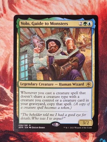 Volo, Guide to Monsters Adventures in the Forgotten Realms Magic MTG AFR