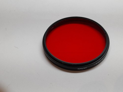 VINTAGE HIGH QUALITY HOYA R(25)A 55mm RED VERY CLEAN FILTER IN ITS CASE - Picture 4 of 5