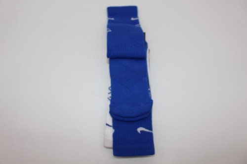 Nike Performance Cushioned Crew Socks 3 Pack Blue/White/Black Youth Size M 5Y-7Y - Picture 2 of 6