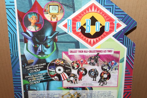 ReBoot Talent Night Dot Action Figure & CD Rom RARE HTF Grail NEW SEALED - Picture 12 of 14