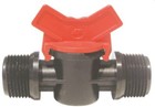 Plastic Irrigation In Line Valve 3/4" BSP Male Thread