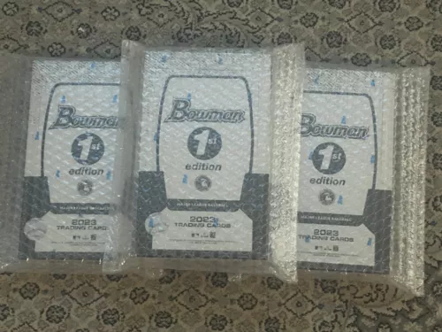 2023 BOWMAN BASEBALL 1ST EDITION FACTORY SEALED HOBBY BOX NEW 💎🔥⚾️📈