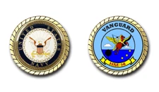 HM-14 Vanguard US Navy Squadron Challenge Coin Officially Licensed