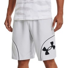 Under Armour Perimeter Basketball Shorts Gray Selected Size and Color