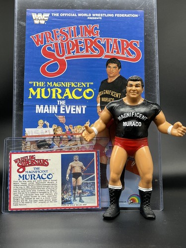 LJN WWF MAGNIFICENT MURACO WWF WRESTLING NEAR MINT...