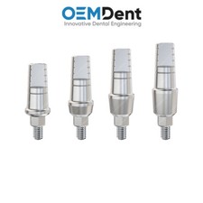 Straight Shoulder Abutment Standard Platform - BioHorizons  Hexagon Compatible