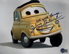 Tony Shalhoub LUIGI Autographed Signed CARS 8x10 Photo Beckett BAS