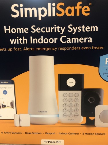 New Sealed SimpliSafe 11 Piece Wireless Home Security System SKU 843261113481 - Picture 4 of 13