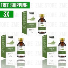 3X HEMANI HORSETAIL OIL 30ml Natural  Original 100                           