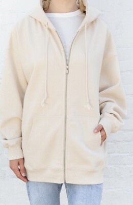 Brandy Melville 1984 Christy Zip Oversized Heavyweight
