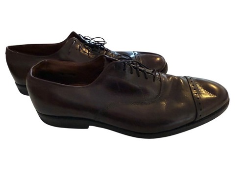 Allen Edmonds Boulevard braune Kappe Zehe Größe 10 D 785 20600 - Bild 5 von 9