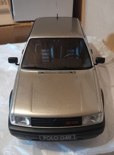 OT856 Otto 1:18 silver VW Polo G40 mk2 Ottomobile