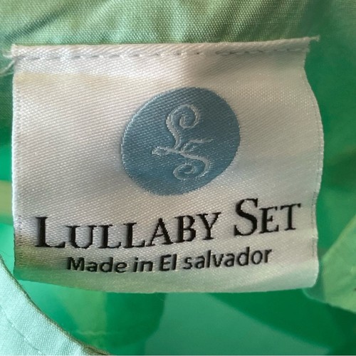 Lullaby Set Boys Bubble Green with Blue Flamingos 18M - Picture 8 of 9