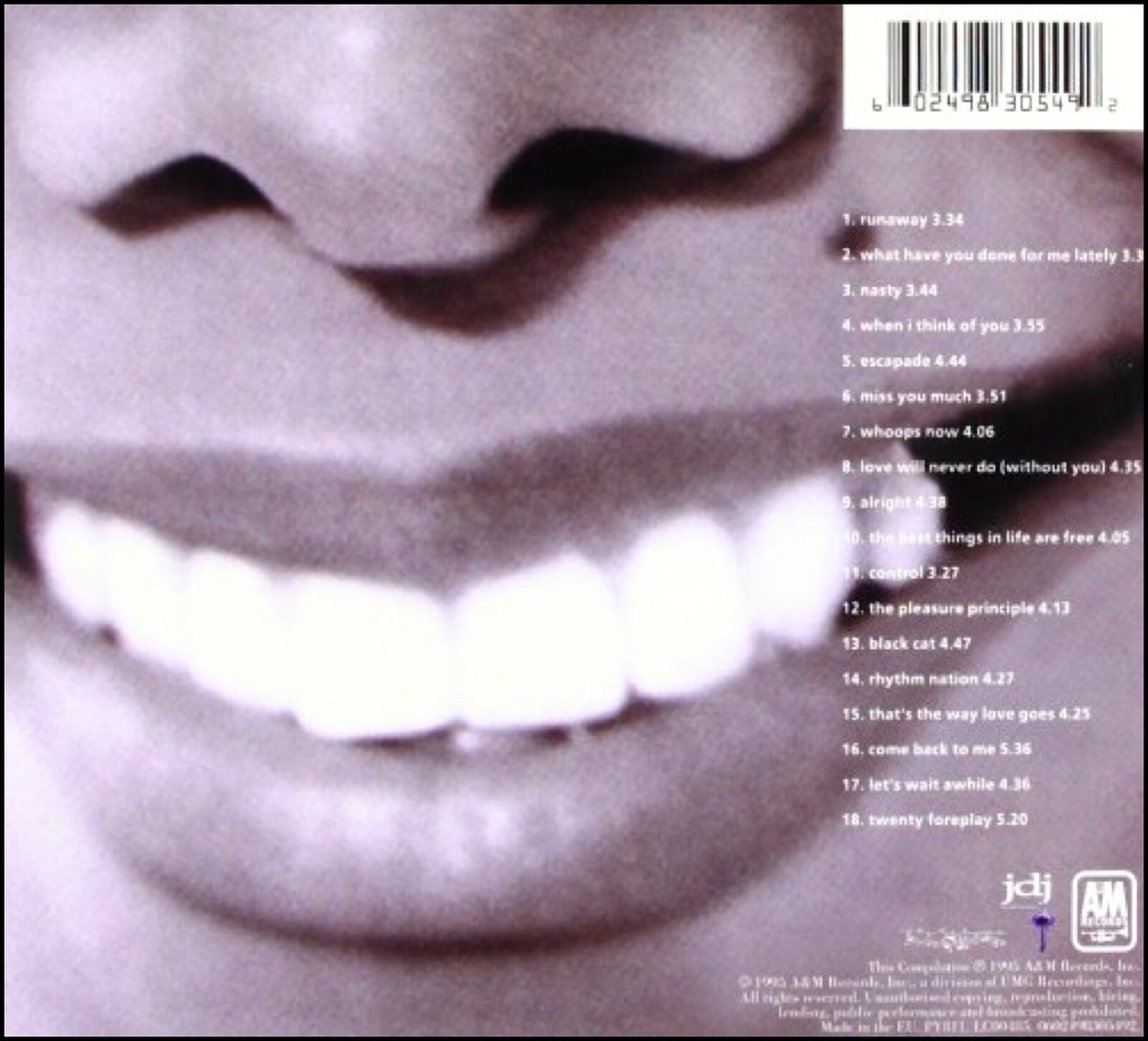 Janet Jackson 輸入版CD 18枚セット Janet Jackson 輸入版CD 18枚セット Janet Jackson 輸入版CD 18