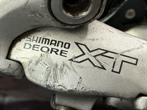 Shimano Deore XT RD-M750 Rear Derailleur 9 Speed SHORT CAGE Downhill MTB - Picture 3 of 6