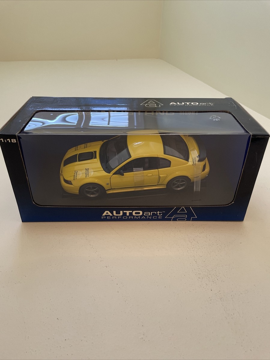 1/18 Autoart 2004 Ford Mustang Mach 1 Screaming Yellow | eBay