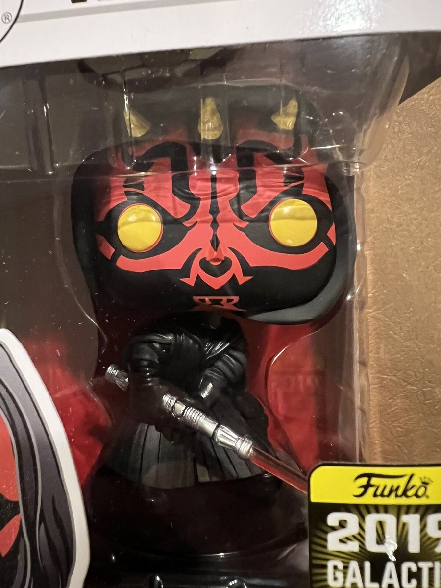 【Exclusive】Funko 299 Darth Maul Funko POP! Star Wars Darth Maul 2019 Celebration Exclusive
