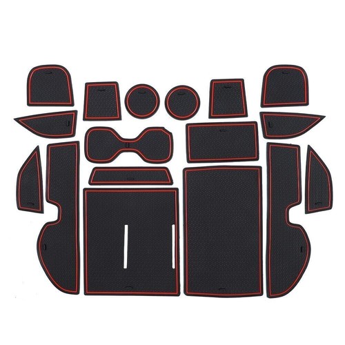 Alfombrillas de goma antideslizantes interiores para puerta para Honda CR-V CRV 2023-2024 - Imagen 2 de 13