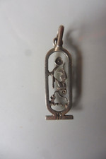Beautiful, old pendant, Egyptian cartouche, 925 silver