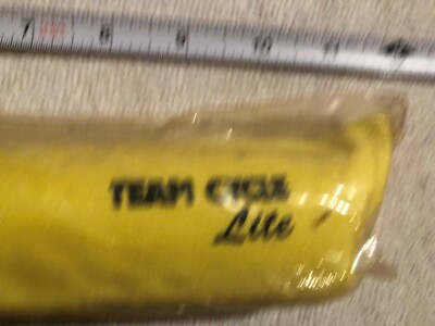 ANCIENNE ÉCOLE BMX Nos Jaune Team Cycle Lite Guidon Pad Mangouste EUR 25,84 - FR