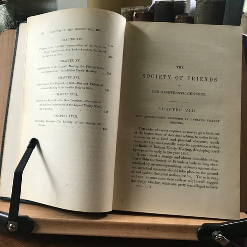 1876 Hodgson’s The Society of Friends in the Nineteenth Century - Two Volumes - Picture 12 of 12