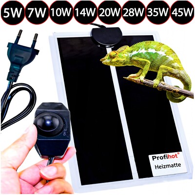 HEIZMATTE Pflanzen Terrarium Gewächshaus Wärmemate SÄMLING Pet REPTIL tiere     
