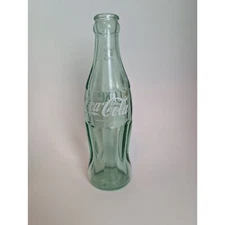 Coca-Cola Vintage Glass Bottle - 6.5oz Glass Coke Bottle - Collectible