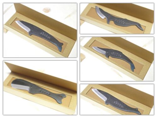 Whale Utility Chef set 5 coltelli acciaio ad alto carbonio made in Japan KUJIRA - Foto 2 di 3