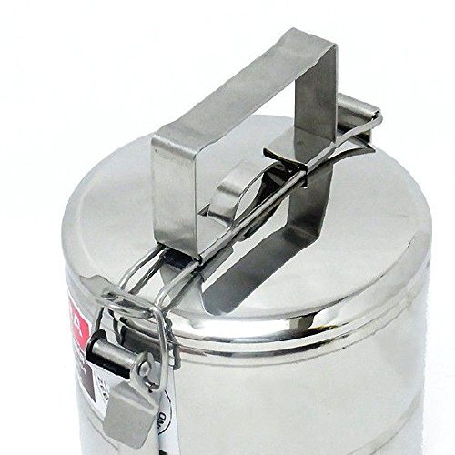 Lunch box twostage stainless steel lunch box zebra 10cm ZEBRA food