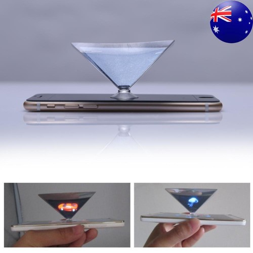 Smartphone Hologram Advertise 3D Box Holographic Film Tablet Showcase