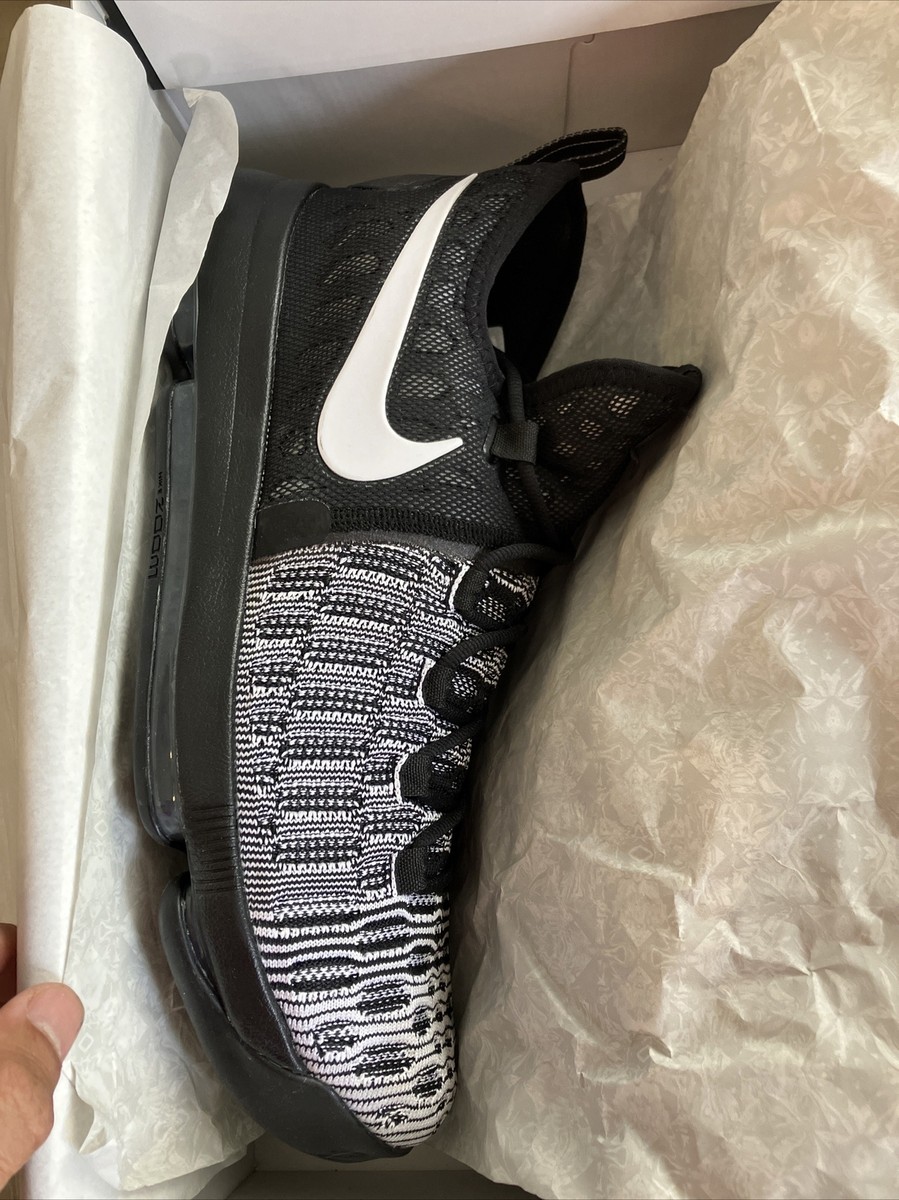 Nike Kevin Durant KD9 Mic Drop 2016 Size 13 Oreo