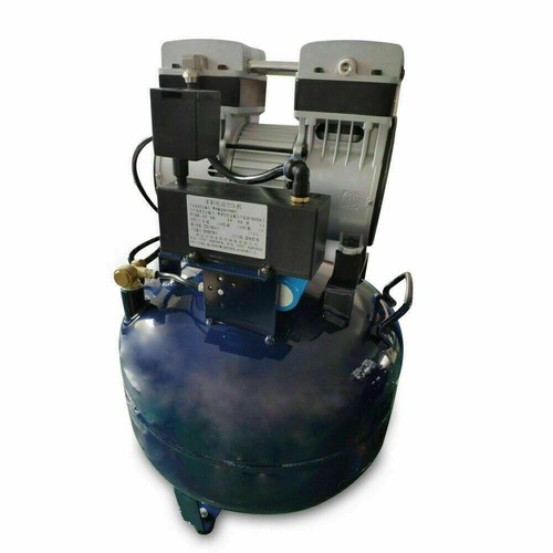 110 V 850 W Tragbarer Dental Medizinischer Luftkompressor Ölfreier Tank Geräuschlos Neu - Bild 5 von 8