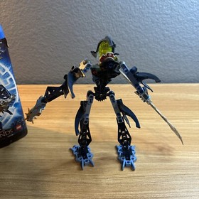 LEGO Bionicle 8987 Glatorian Legends : Kiina 100% complete canister no manual