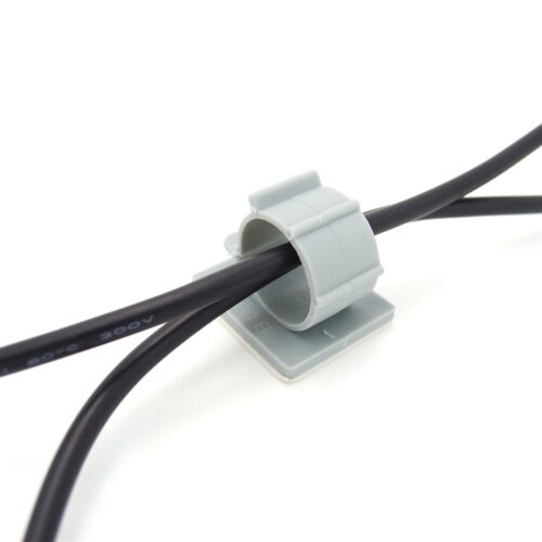 60 ct 3/4 pollici clip per filo autoadesive portacavi auto morsetti per cavi - Foto 3 di 3