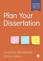 Plan Your Dissertation Charlotte Brookfield (U. A.) Taschenbuch Englisch 2021