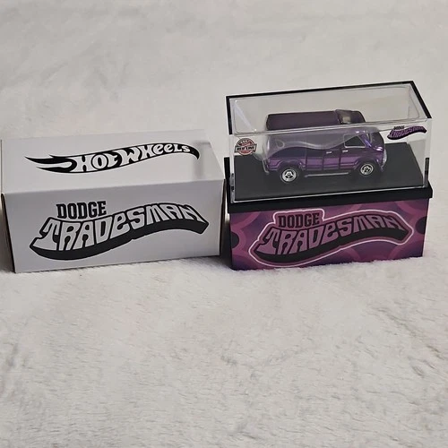 Hot Wheels Red Line Club Dodge Tradesman Van Purple Diecast Limited Edition 2022