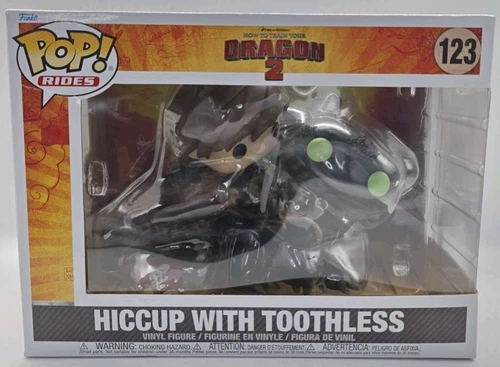 POP! Rides Deluxe: How to Train Your Dragon – Hiccup with Toothless #123