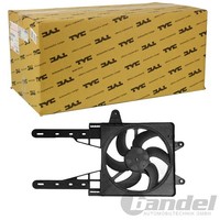 TYC LÜFter KÜHler 300Mm 110W Passend FüR Fiat Punto Lancia Y