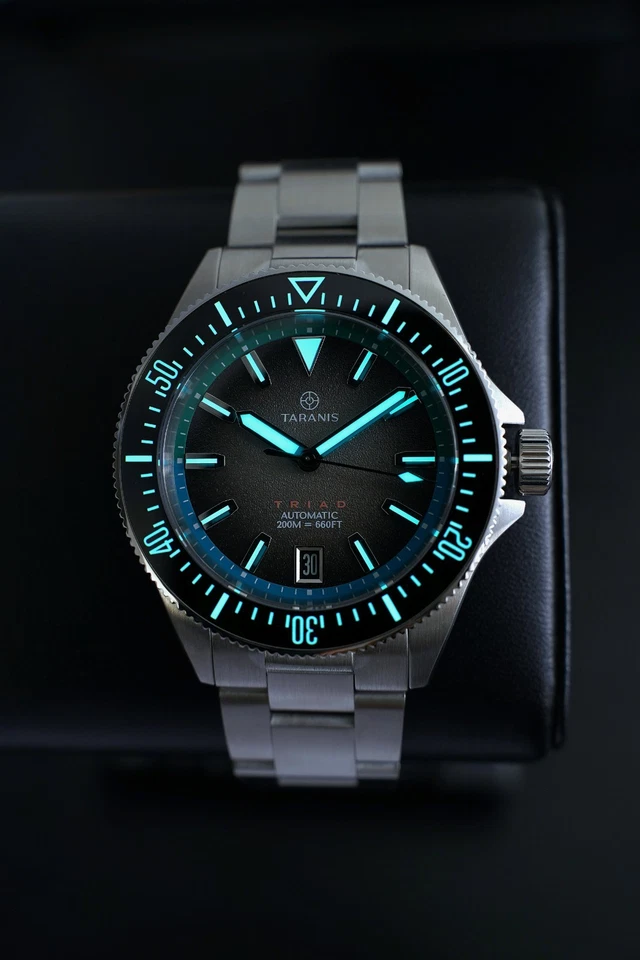 TARANIS TRIAD Diver 39 mm - Mecánico automático - Cristal de zafiro - NH35 Foto 4 de 4