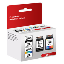 PG-245XL High Yield Ink Cartridges for Canon Pixma MG2522 TS3322 TR4522 CL-246XL