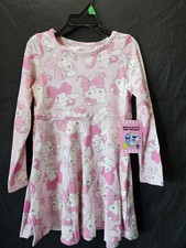 Hello Kitty Long Sleeve Kids Dress