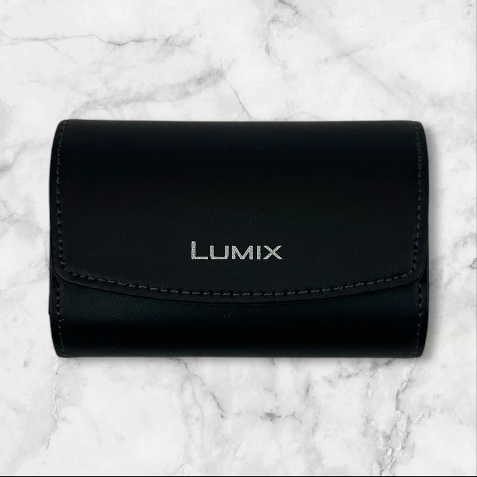 Panasonic Camera Case DMW-PHS14 Leather Compact Belt Loop Black TZ - Image 2 of 4