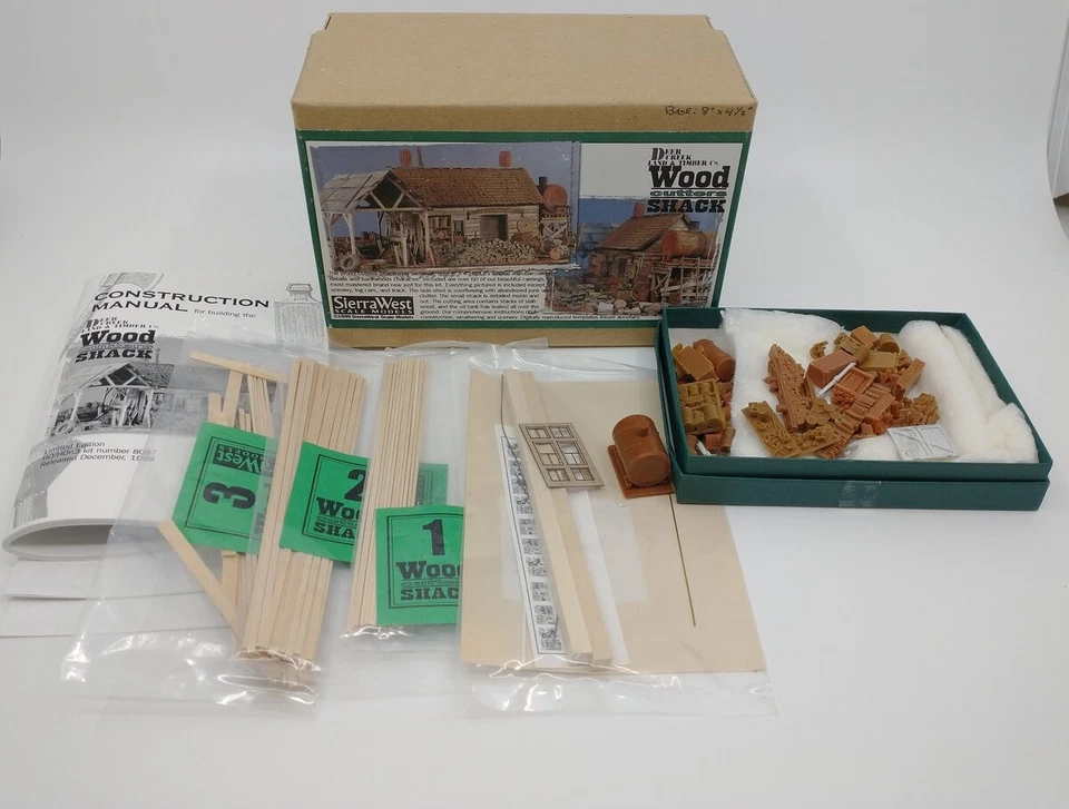 Sierra West 8087 HO Cortadoras de Madera Cabaña Deer Creek Land & Timber Co. Kit de Construcción Foto 2 de 2