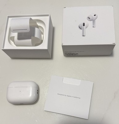 Apple AirPods Pro 2nd Generation with MagSafe Wireless Charging Case + Box