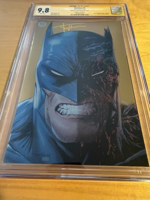 #ad Batman #1 By Matt Fraction. Tyler Kirkham Signed Gold Foil Variant CGC 9.8 $425.00